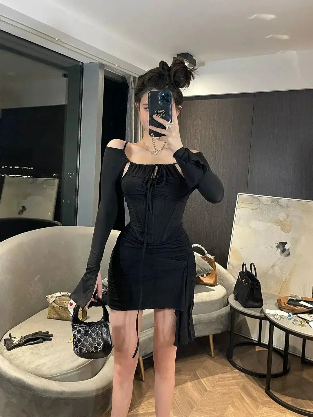 Chicnana Slim Hot Dress Backless Design Elegant Fit