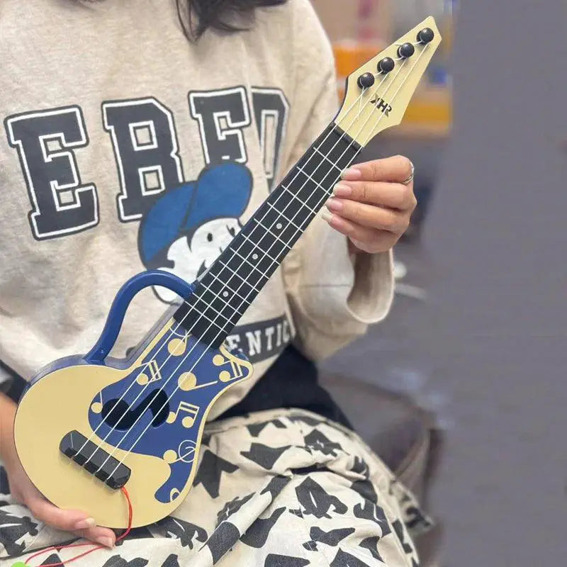 Yukrili Toys Guitar For Kids Pluck Strings And Play