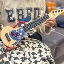 Children Can Pluck Strings And Play Yukrili Toys Guitar