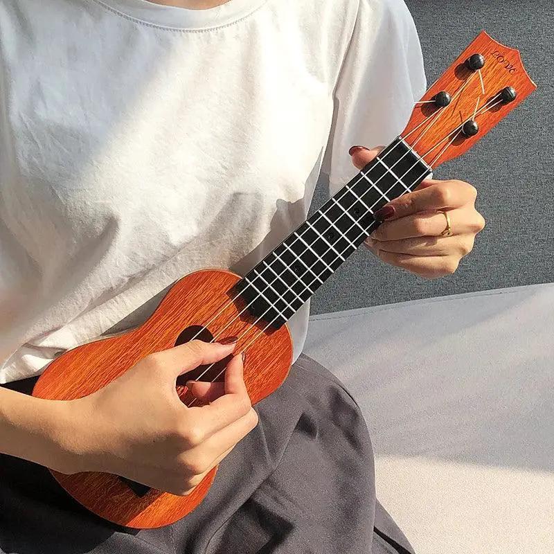 Yukrili Toys Guitar For Kids Pluck Strings And Play