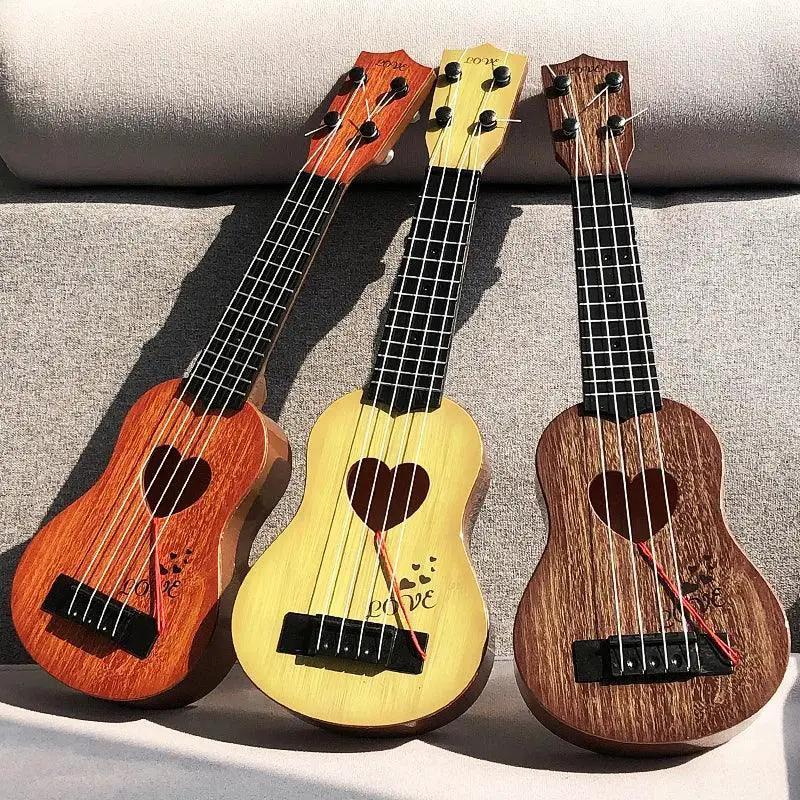 Yukrili Toys Guitar For Kids Pluck Strings And Play