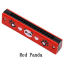 Children Wooden Harmonica Orff Instrument 16 Holes Toys