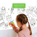 Mess Free Coloring Roll for Kids Art