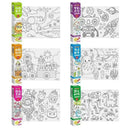 Mess Free Coloring Roll for Kids Art