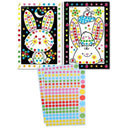 Children's Dot Coloring Book Interactive Cartoon Animal Mosaic Kit