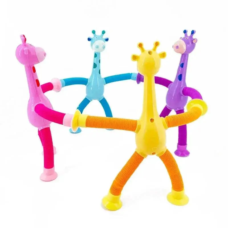 Kids Giraffe Squeeze Toy For Stress Relief And Sensory Play