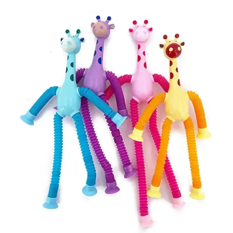 Kids Giraffe Squeeze Toy For Stress Relief And Sensory Play