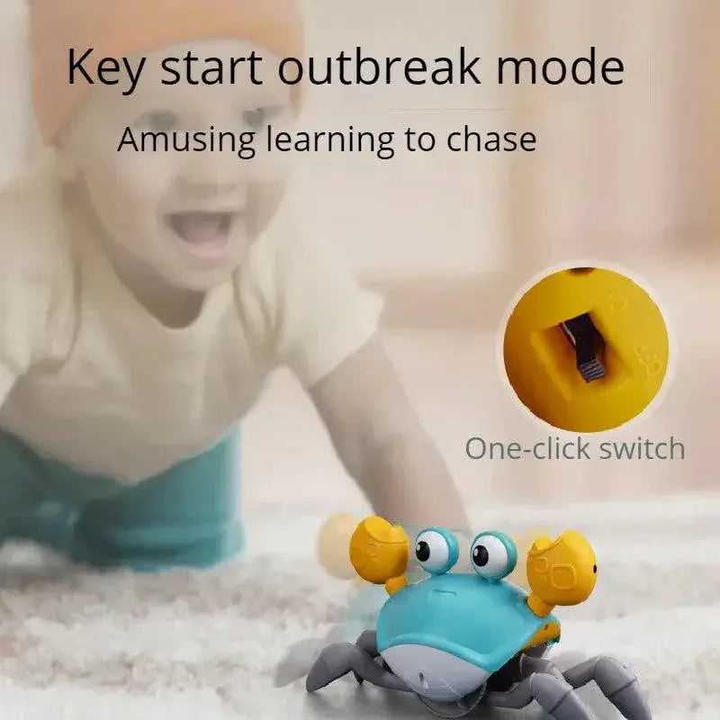 Children's Interactive Escape Crab Electronic Toy With Music