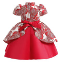 Children's Princess Wedding Party Dress Elegant Versatile Outfit