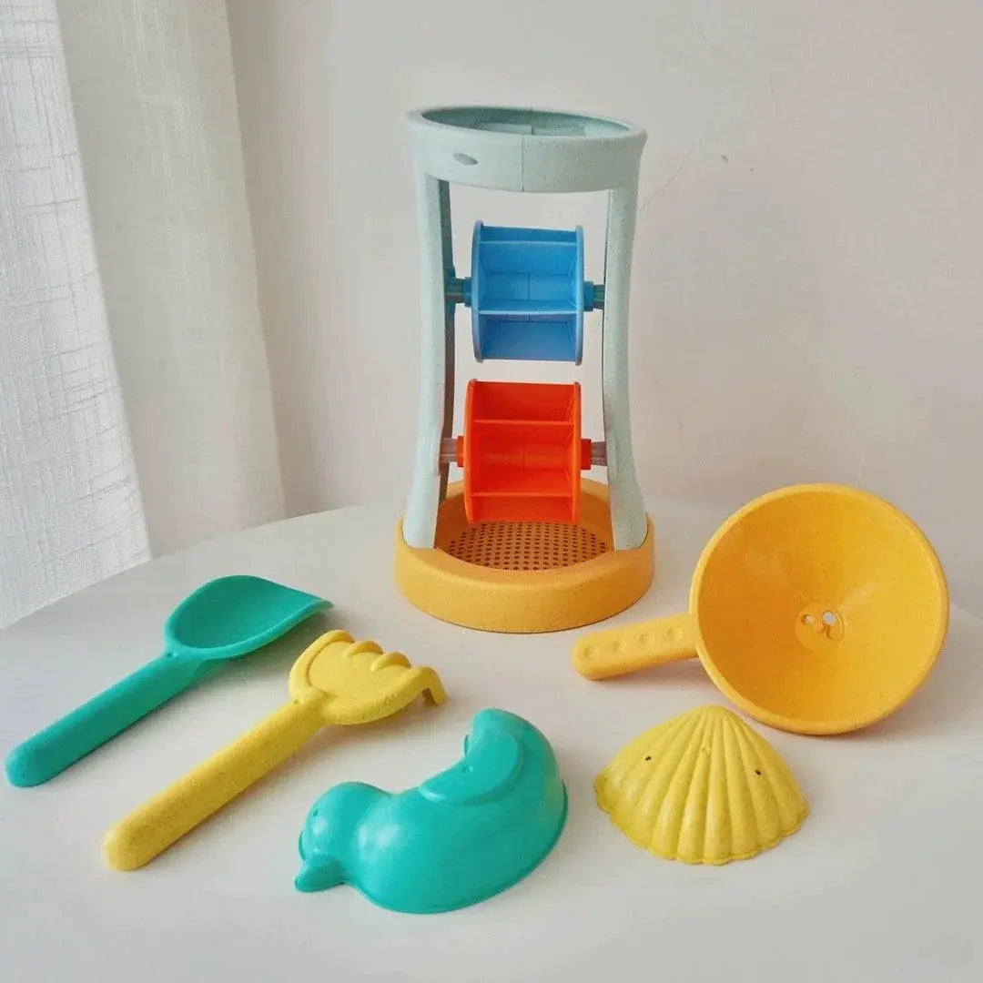 Kids Small Straw Beach Toys Set For Fun Summer Play