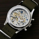 China Pilot Aviation Mechanical Chronograph Watch Vintage Men's Timepiece