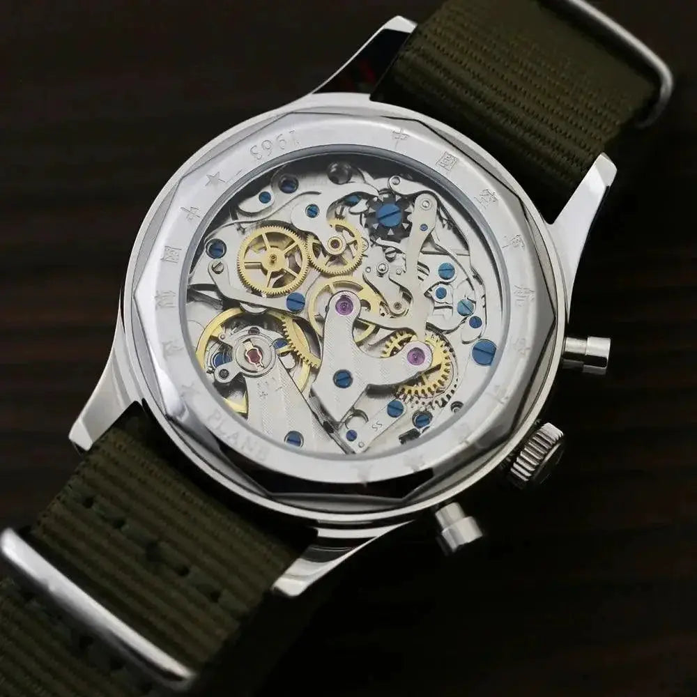 Pilot Aviation Chronograph Watch Vintage Men's Timepiece