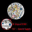 China Pilot Aviation Mechanical Chronograph Watch Vintage Men's Timepiece