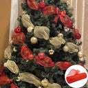 Christmas Mesh Tulle Roll for DIY Holiday Crafts Decor
