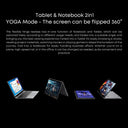 CHUWI FreeBook Laptop Tablet PC 13.5 Inch FHD Touch Screen