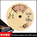 Circle Of Fifths Wheel Guitar Chord Wheel Tool For Musicians