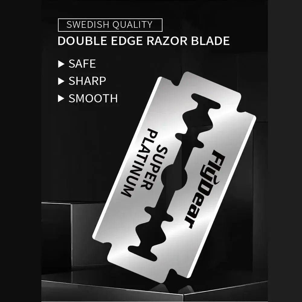 Classic Double Blade Stainless Steel Razor for Shaving