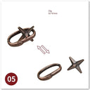 Classic Metal Brain Teaser Puzzle Game Gift For All Ages