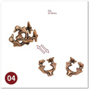 Classic Metal Brain Teaser Puzzle Game Gift For All Ages