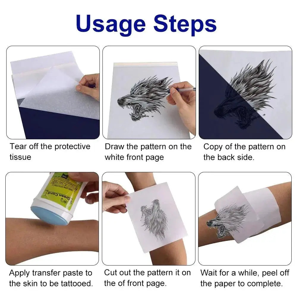 Classic Thermal Tattoo Transfer Paper Professional Grade