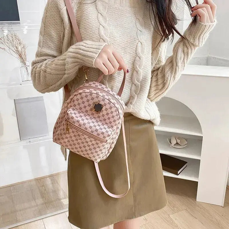 Classic Women Backpack Fashion School Bags For Daily Use