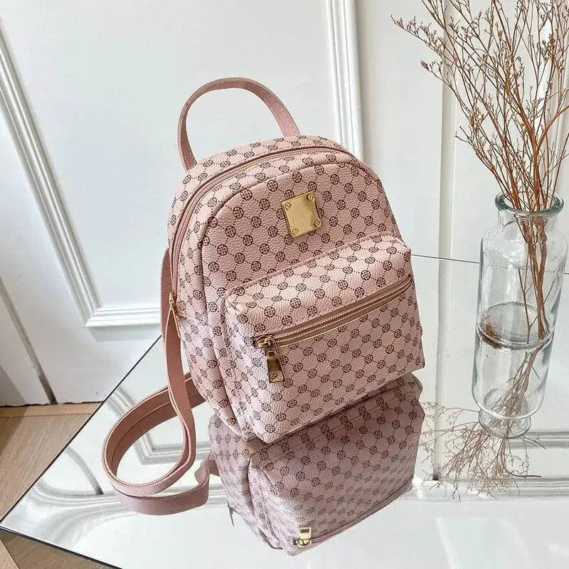 Classic Women Backpack Fashion School Bags For Daily Use