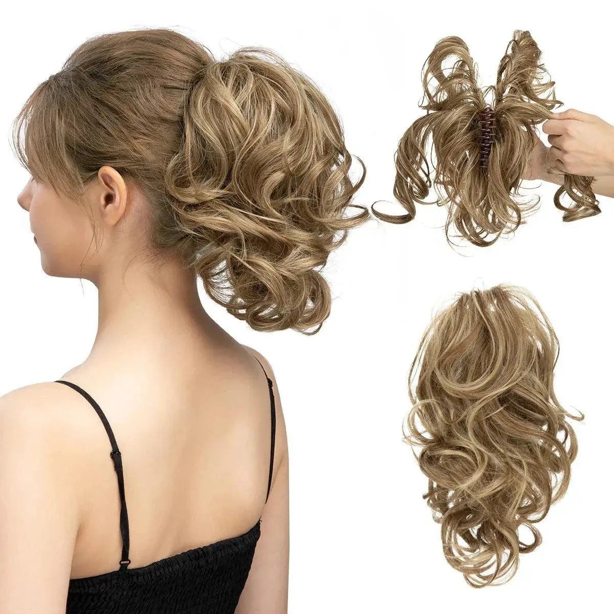 Claw Clip Ponytail Extensions Instant Volume Style Sarla