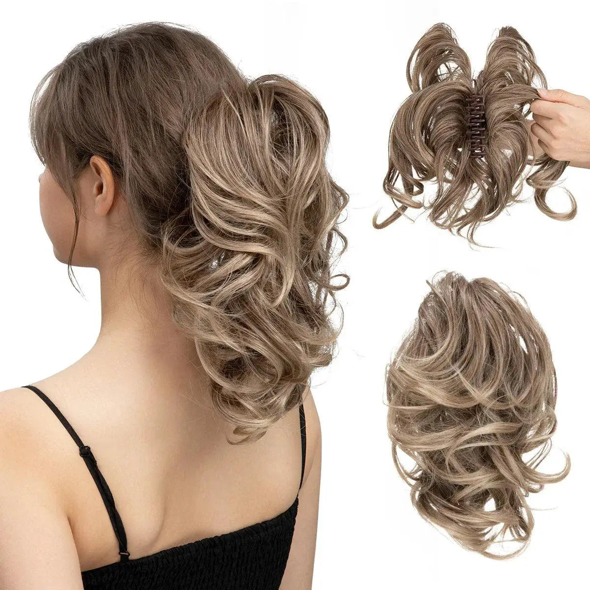 Claw Clip Ponytail Volume for Women — 6