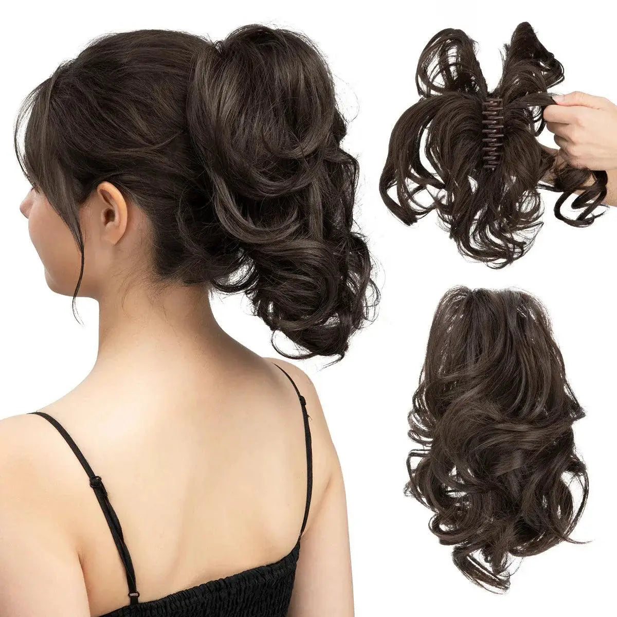 Claw Clip Ponytail Volume for Women — 16H613
