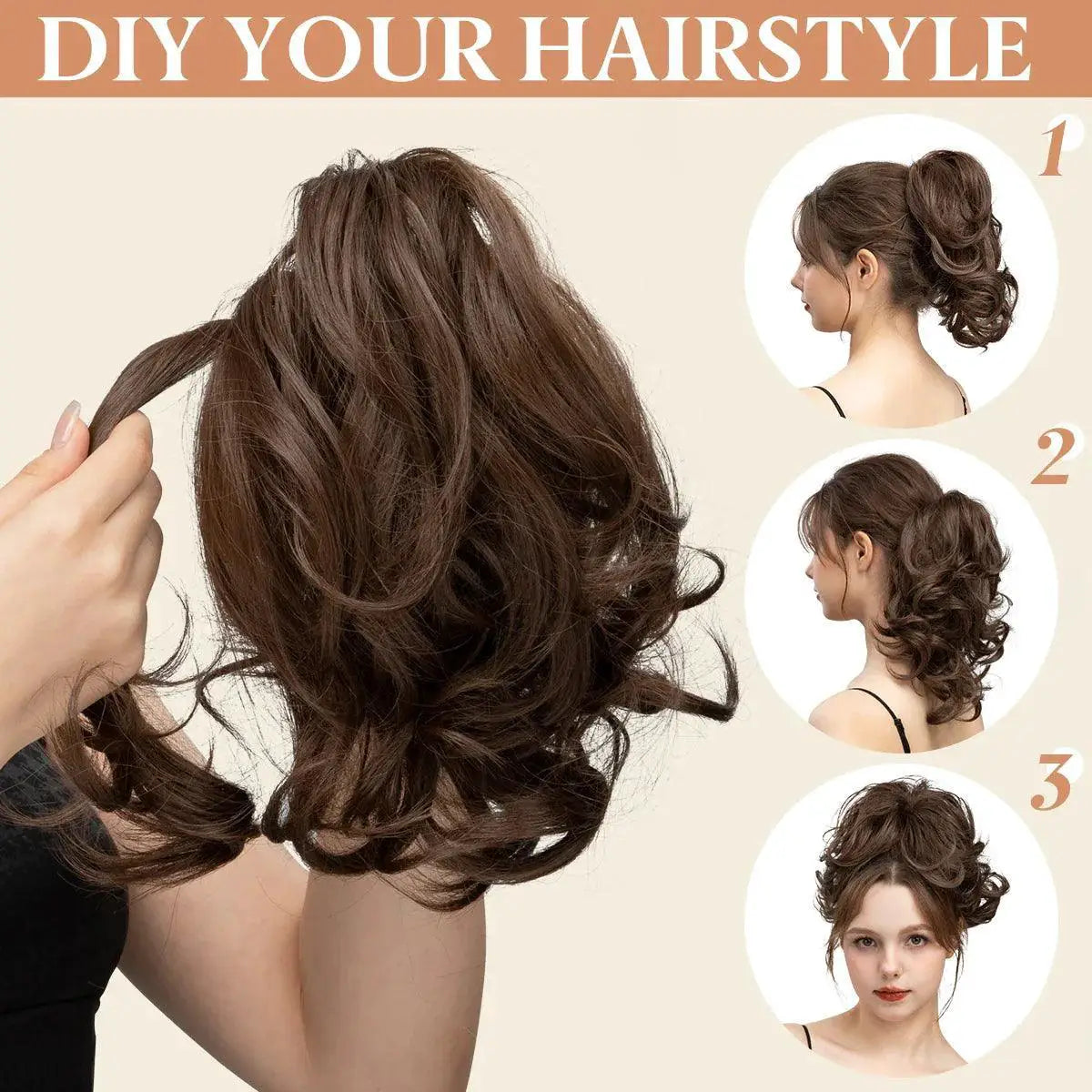 Claw Clip Ponytail Extensions Instant Volume Style Sarla
