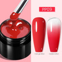 Clear Gel Nail Extension Kit With UV Lamp Cure Needed Set