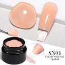 Clear Gel Nail Extension Kit With UV Lamp Cure Needed Set