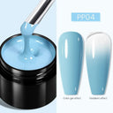 Clear Gel Nail Extension Kit With UV Lamp Cure Needed Set