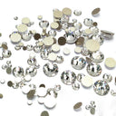 Clear Glass Rhinestones Set for Nail Art and Crafts Kit