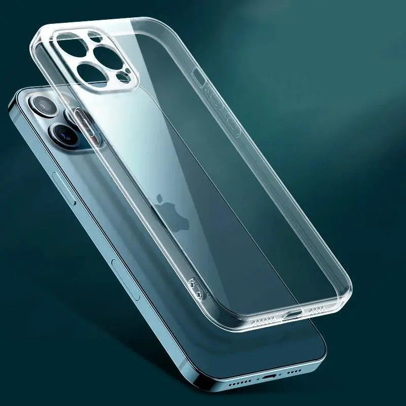 Clear Silicone Phone Case for iPhone 11 12 13 14 15 Pro Max
