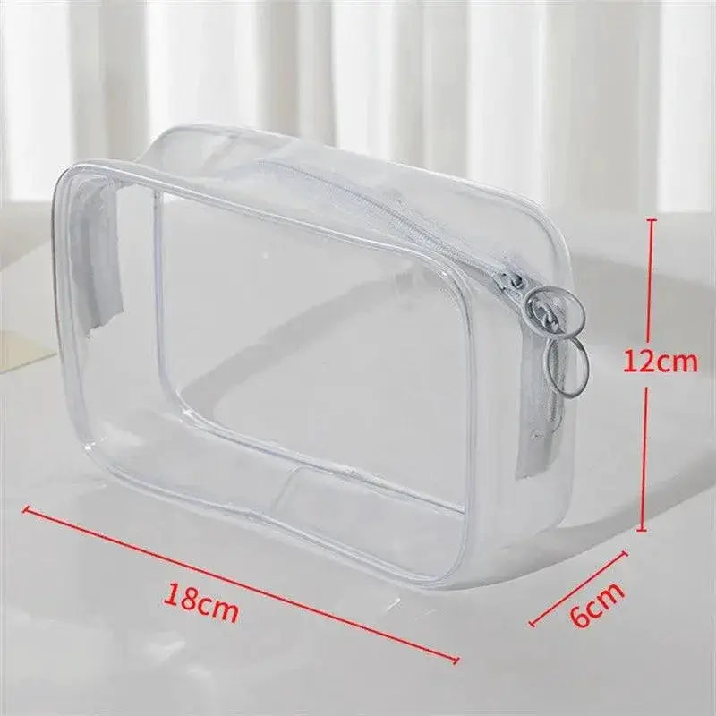Transparent PVC Cosmetic Bag for Travel — product view 12