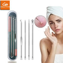 Clear Skin Acne Extraction Kit Gentle Pore Cleanser Tools