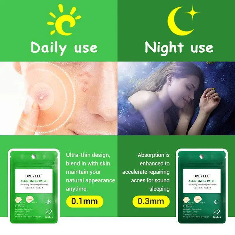 Clear Skin Acne Patches Advanced Hydrocolloid Treatment Pack