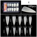 Clear T-Shaped False Nails Kit for Easy At Home Manicure