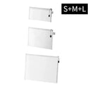 Clear Mesh Zipper Pouches For School Use