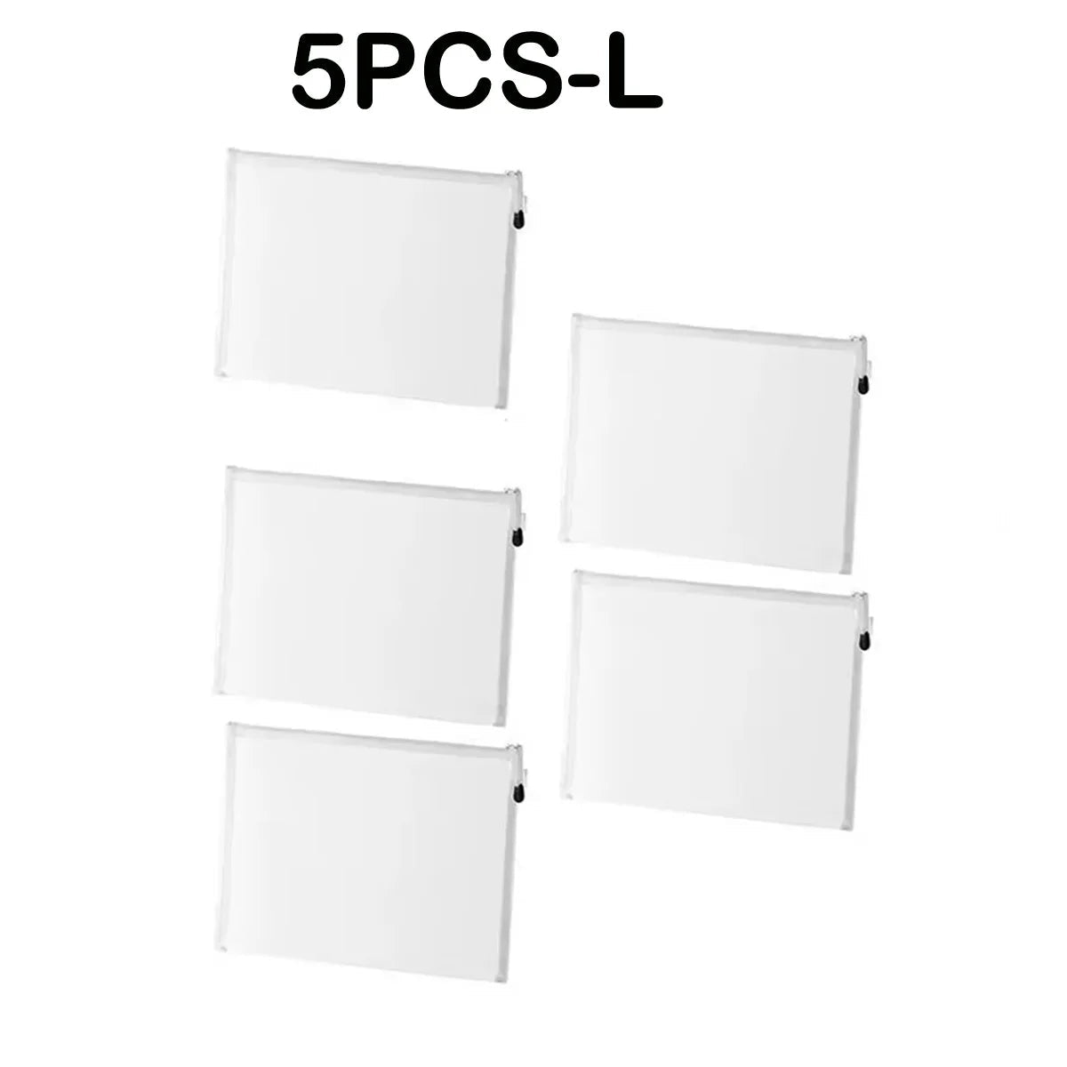 Clear Mesh Zipper Pouches - School Use — product view 12