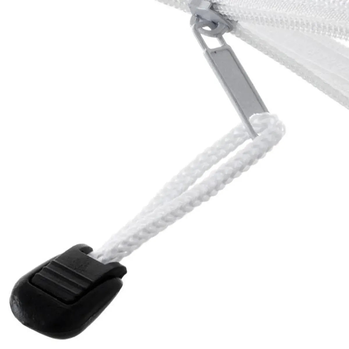 ClearPack Nylon Mesh Zipper Pouches Set A4 A5 A6 - Transparent Breathable Storage