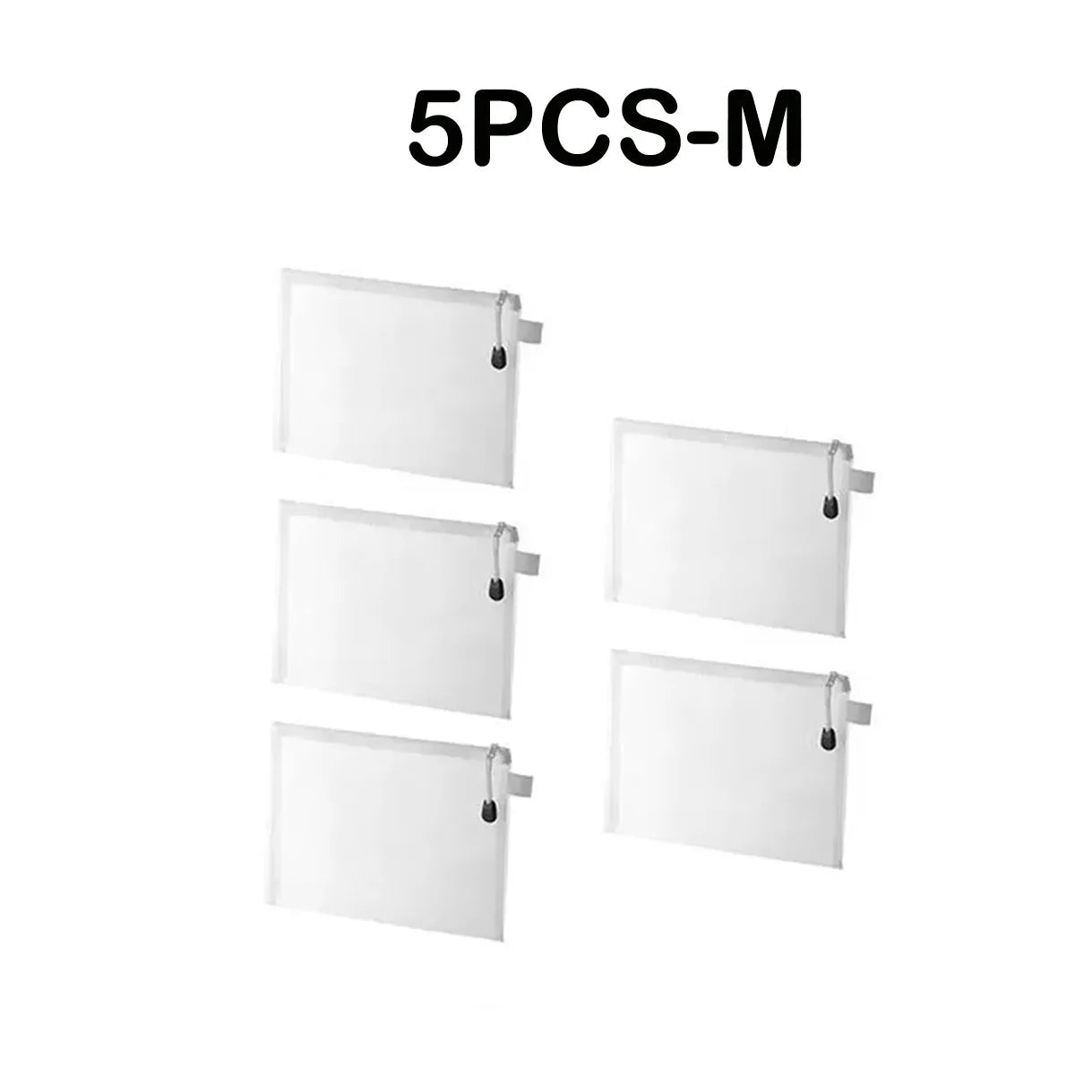 Clear Mesh Zipper Pouches - School Use — product view 11