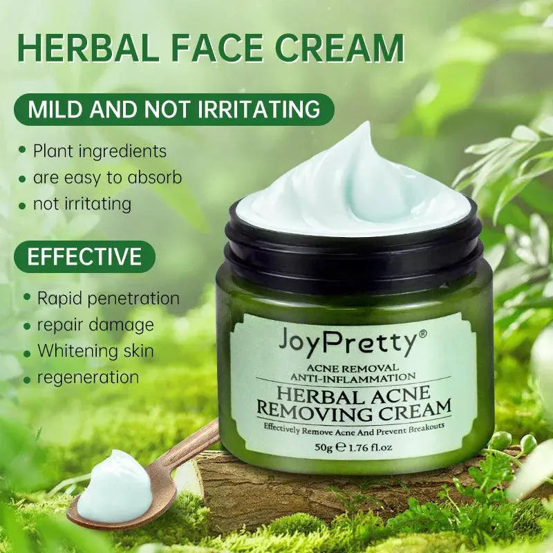 ClearSkin Herbal Acne Cream Plant Powered Skin Solution