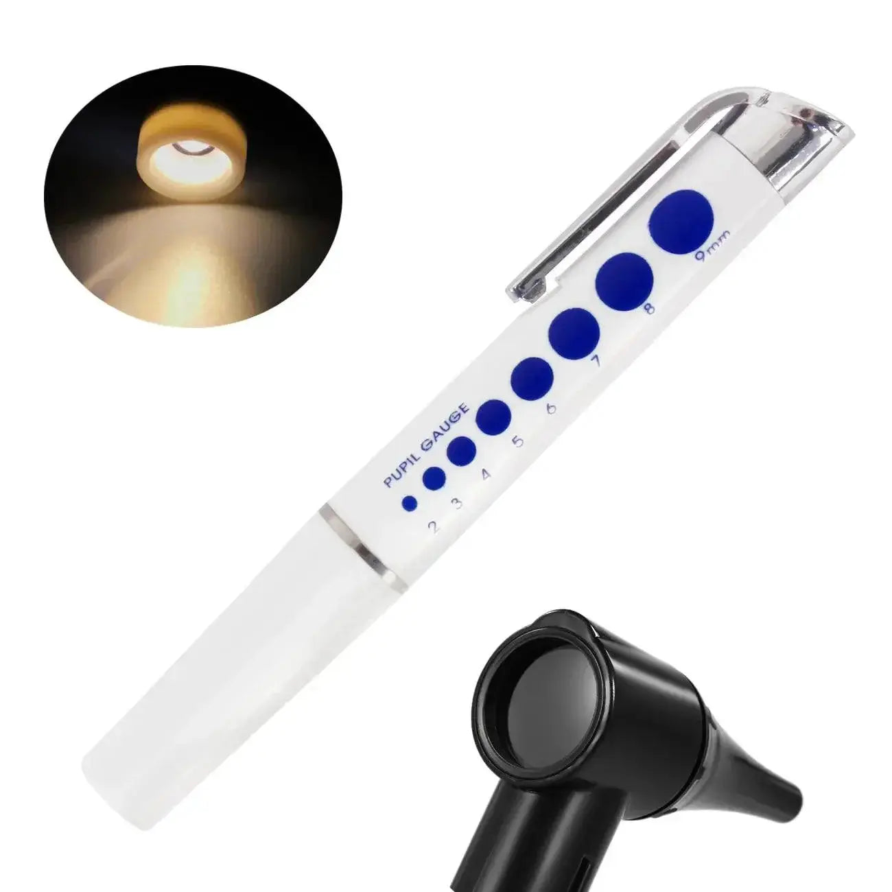 Clinical Otoscope and Ear Magnifier Set for Professionals