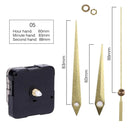 Clock Mechanism Repair Parts DIY Silent Quartz Movement Set