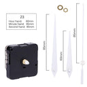 Clock Mechanism Repair Parts DIY Silent Quartz Movement Set
