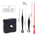 Clock Mechanism Repair Parts DIY Silent Quartz Movement Set