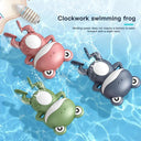 Clockwork Swimming Frog Bath Toy Fun and Safe Water Toy