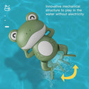 Clockwork Swimming Frog Bath Toy Fun and Safe Water Toy